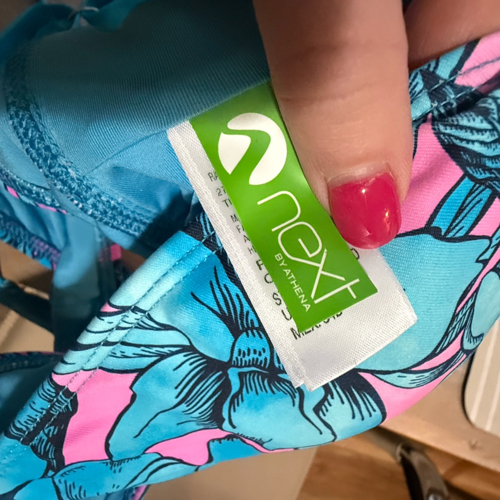 Next 25 Floral Bikini Swim Top - Picture 4 of 5